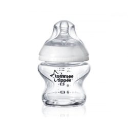   Tommee Tippee Стъклено шише  EASI-VENT 150мл. / 0+м.