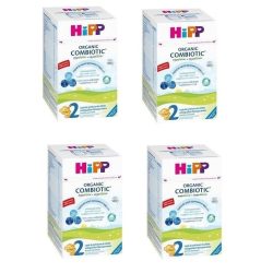    HIPP / ХИП Organic Combiotic Преходно мляко -2 / 800 гр. 4бр. НОВО