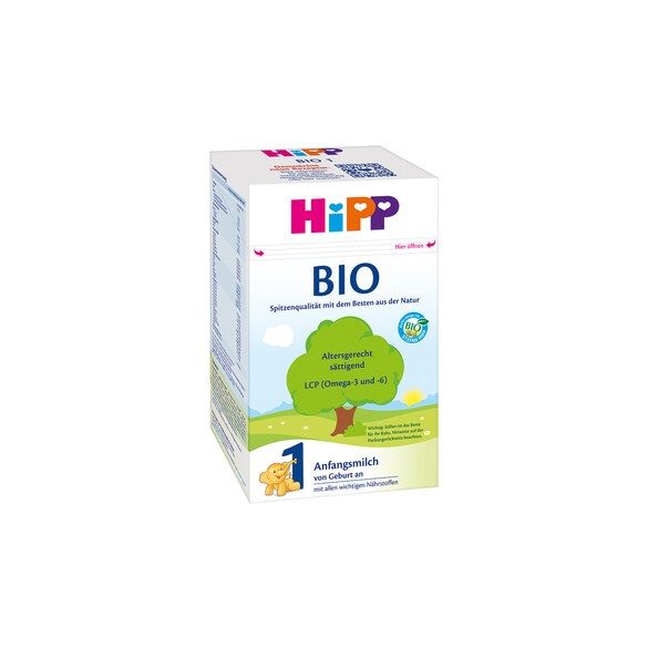 HiPP 1 БИО Мляко за кърмачета 0-6м 600г