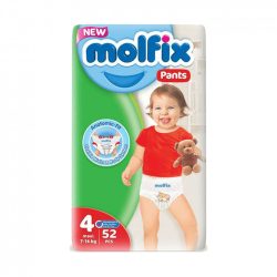   Molfix / Молфикс гащи 4 (9-14кг) 48бр.+кърпи