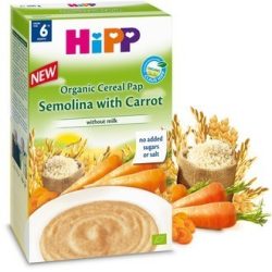 HiPP Био каша грис с моркови