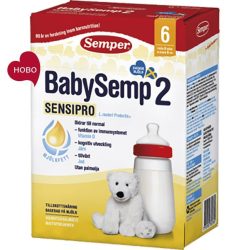   Мляко за кърмачета BabySemp2 SensiPro (при колики и запек) – 700 г