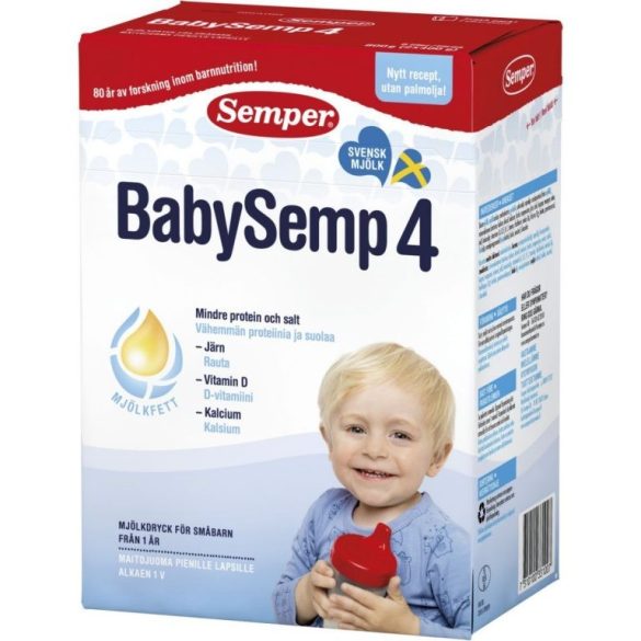 Преходно мляко BabySemp 4 – 800 г /Без палмово масло/