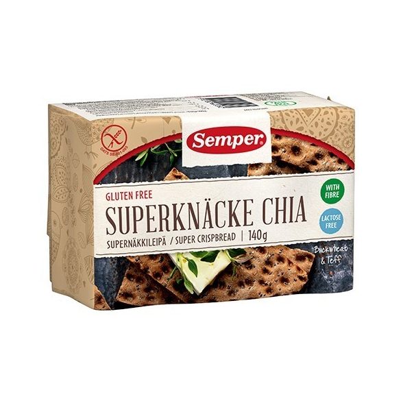 Semper Супер сухар Чиа /Без глутен/