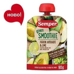   Семпер / Semper Зелено смути с круша, авокадо и лайм 6м-90гр
