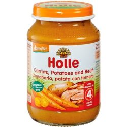   Holle Био пюре моркови картофи и говеждо 190 г
