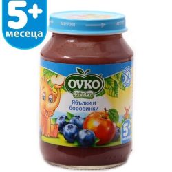 Ovko Ябълки и боровинки  