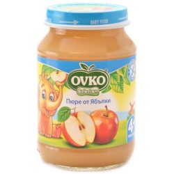   Ovko Ябълки без добавена захар от 4-ия месец 190 гр.