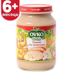  Оvko Пуешко със зеленчуци от 6-ия месец 190 гр.