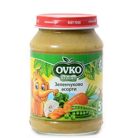 Ovko Зеленчукова смес с броколи 5+ 190 гр.