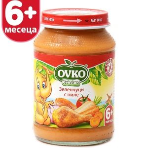 Оvko Пилешко с Пащърнак и Зеленчуци, 5+м. 190г