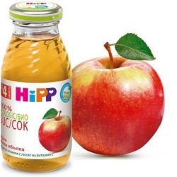   HIPP БИО Сок от мека ябълка 4+м. / 200мл.