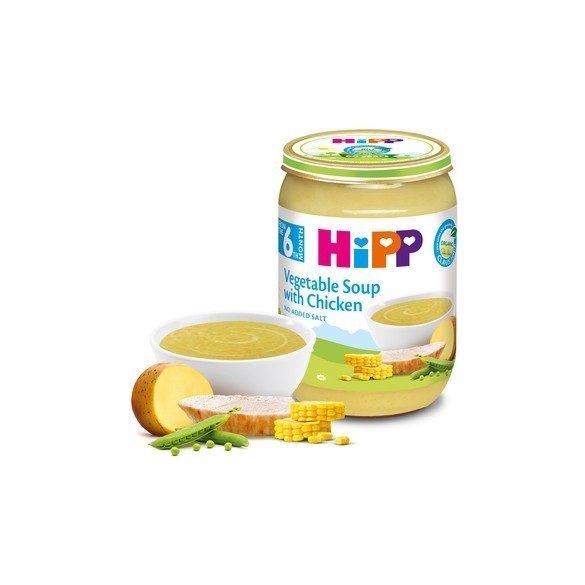 HIPP БИО Зеленчукова супа с пиле