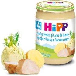   HIPP  Картофи с копър и заешко месо 4м