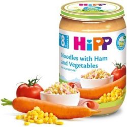   HIPP БИО Макарони с шунка и зеленчуци