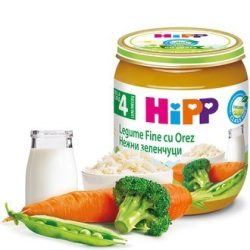   HIPP БИО Нежни градински зеленчуци с ориз