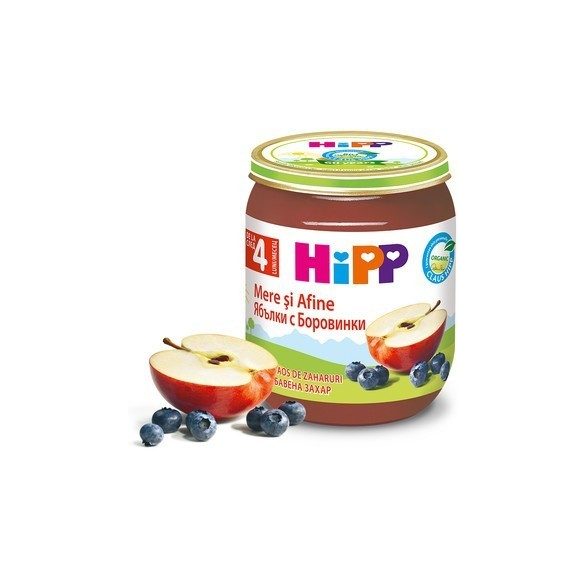HIPP БИО Ябълки с боровинки