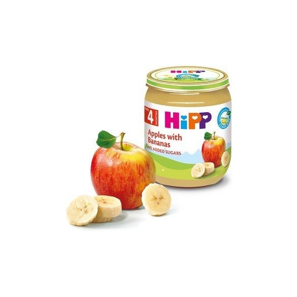 HIPP БИО Ябълки с банани