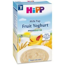 Млечна каша плодове с йогурт 